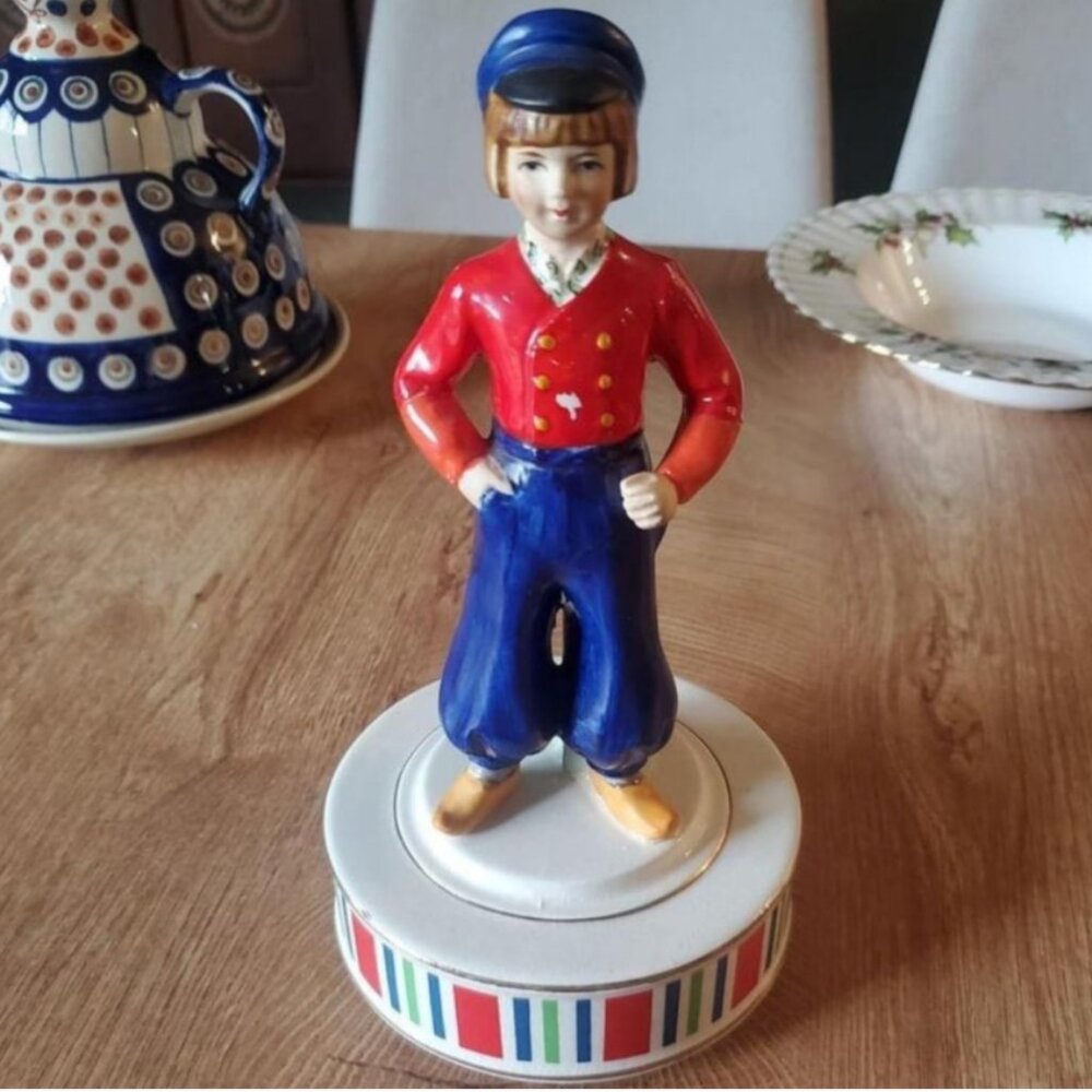 Schmid Dutch Boy Music Box